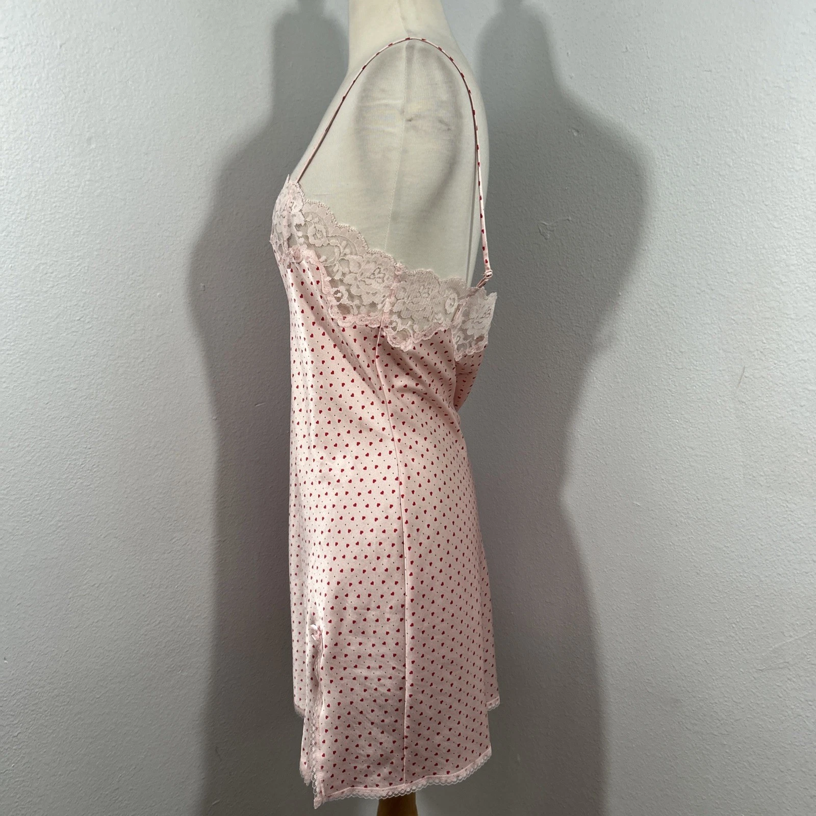 UNDERCOVER Victorias Secret abito slip donna S rosa fairycore Sabrina falegname anni 90 Y2K