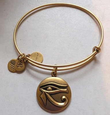 ALEX & ANI over Sized gold Eyes Of Hours bracelet