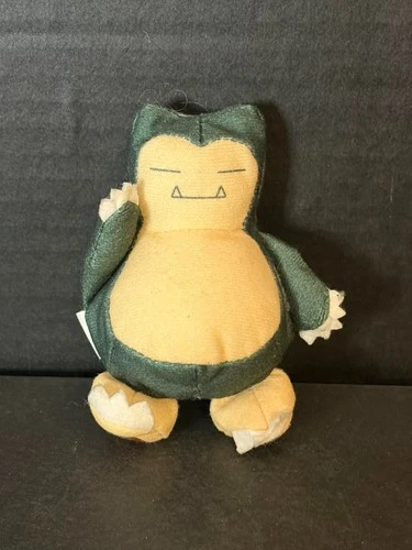 VINTAGE 1999 POKEMON SNORLAX BURGER KING MINI PLUSH TOY