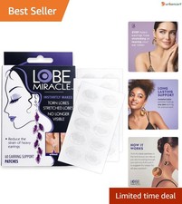 Clear Earring Support Patches - Invisible Relief Support for Heavy Earrings