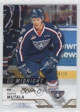 2018-19 Upper Deck CHL UD Midnight 10/25 Sasha Mutala #78 1z9