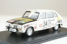 Spark Renault R16 Ts N 34 Rally Du Maroc 1972 Le Tahitien Dupre 1:43 S5573