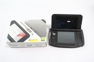Nintendo 3DS XL Console Boxed Silver & Black Working