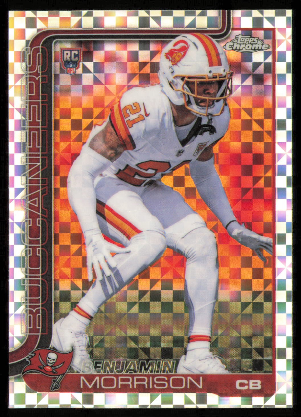 2025 Topps Chrome #355 Benjamin Morrison X-Fractor