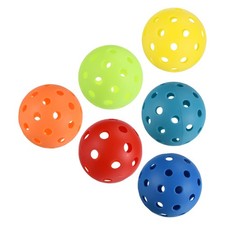 6Pcs Colorful Pickleball Balls Approved Pickleball