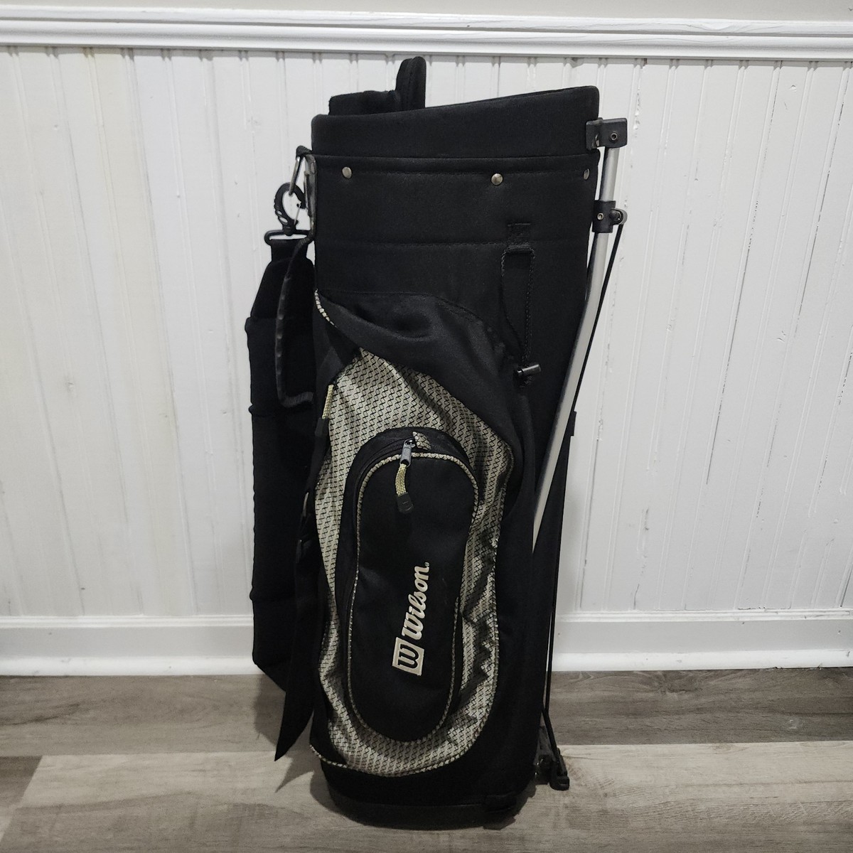 Vintage Wilson Staff Golf Cart Carry Stand Bag 6 Way Thick Cushion