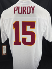 NEW Iowa State Cyclones 15 Brock Purdy Retro Brand White Football Jersey Men's L