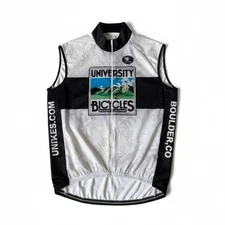 Vermarc Cycling Vest Men’s XXL University Bicycles Boulder Colo Pearl Street