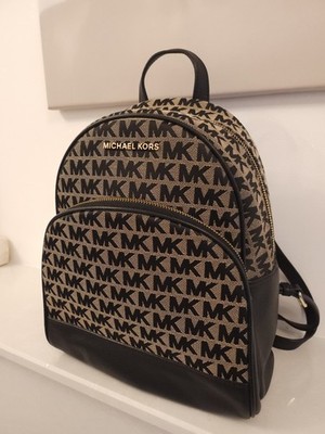 Michael Kors Rucksack Damen Abbey Signature Logo Backpack Tasche