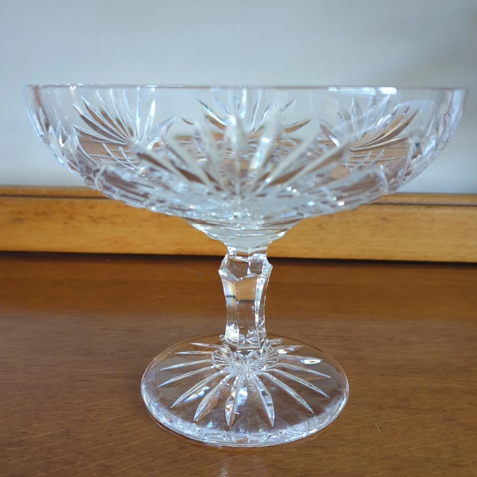 Waterford Crystal Dorset Footed Glass Pedestal Compote Bowl Signed 20cm Diameter - Image 4 of 4