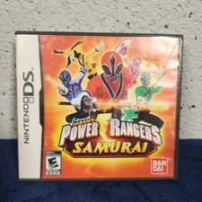 Power Rangers Samurai Nintendo DS Complete CIB 