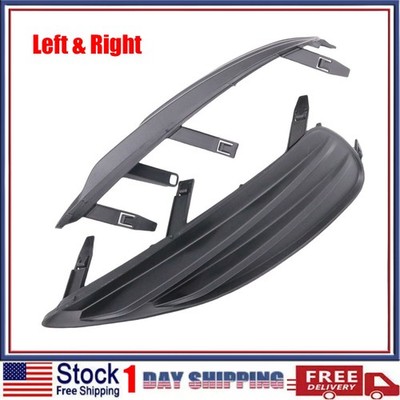 Front Bumper Fog Light Cover Set Fits For 2009-14 Toyota Matrix Left Right Side