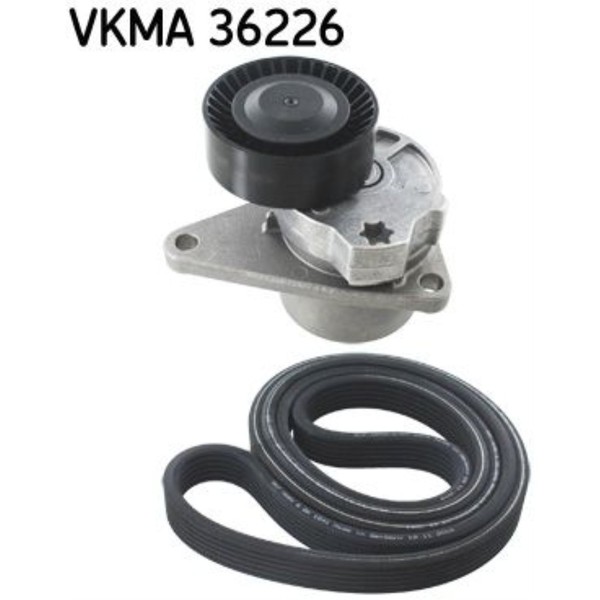 SKF Keilrippenriemensatz Keilrippenriem FüR Volvo V70 II P80_ SW I LV-image
