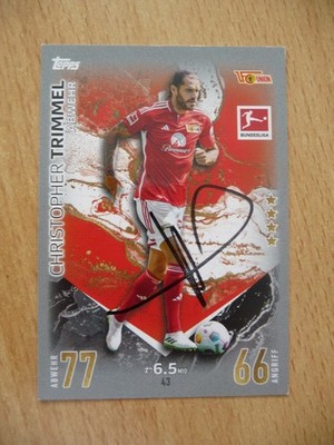 Topps Match Attax Bundesliga 2023/2024 Christopher Trimmel #43 original signiert
