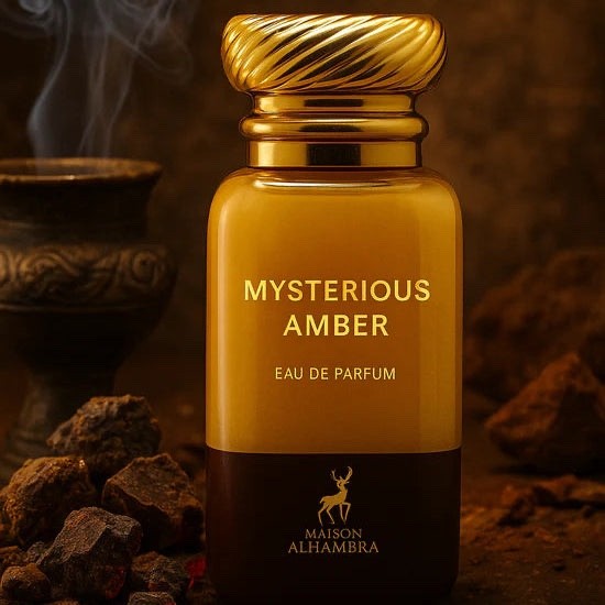Mysterious Amber parfum ambre chaud pour soirées d'hiver