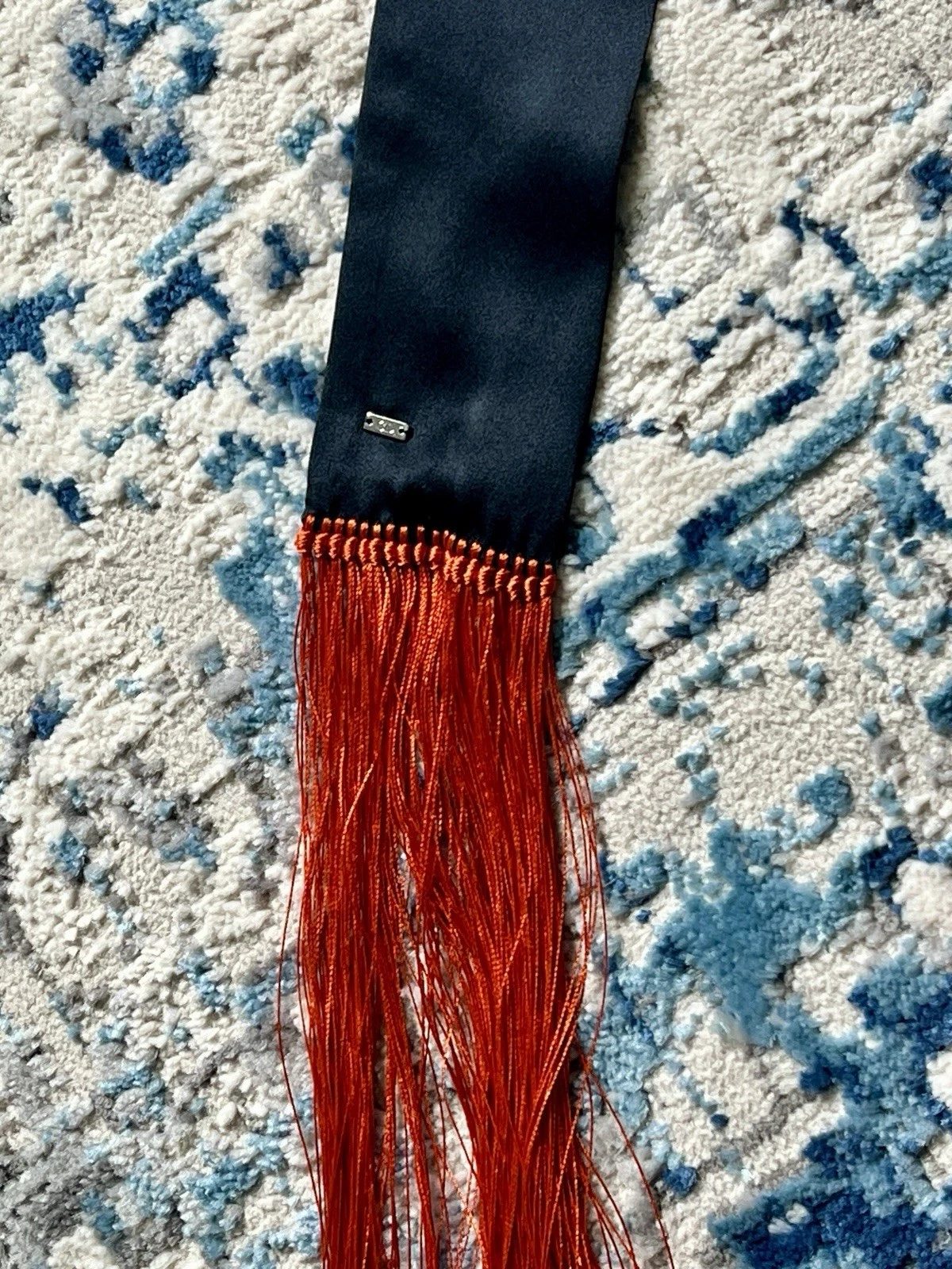 Dior — Dior Homme AW05 “In the Morning” Silk Fringe Scarf – Hedi Slimane Era