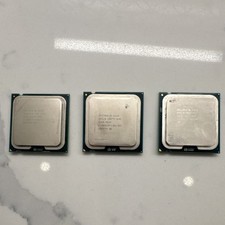 Intel Core 2 Quad Q6600 4 Cores 2.40GHz & Pentium E5300 2 Cores 2.66GHz CPUs Lot