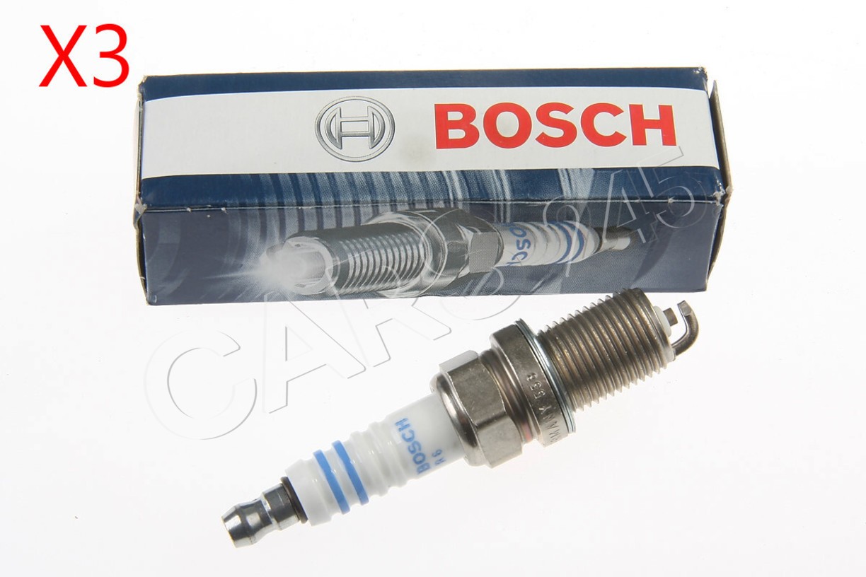 BOSCH 3x Spark Plug For ACURA AUSTIN BOGDAN BRILLIANCE CHERY MG 84-18 0242235667