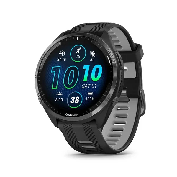 【新品未開封】GARMIN Forerunne 965 Black 保証書付き Garmin Forerunner 965 Unisex Smartwatch - Black (010-02809