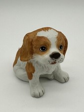 Vintage Homco Dog Figurine Puppy Sitting #1407