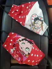 Face mask BETTY BOOP Reusable and Washable. Made in USA
