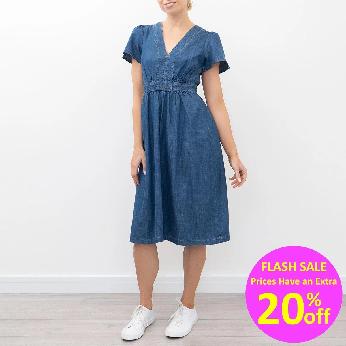 Monsoon blue dress sale sales