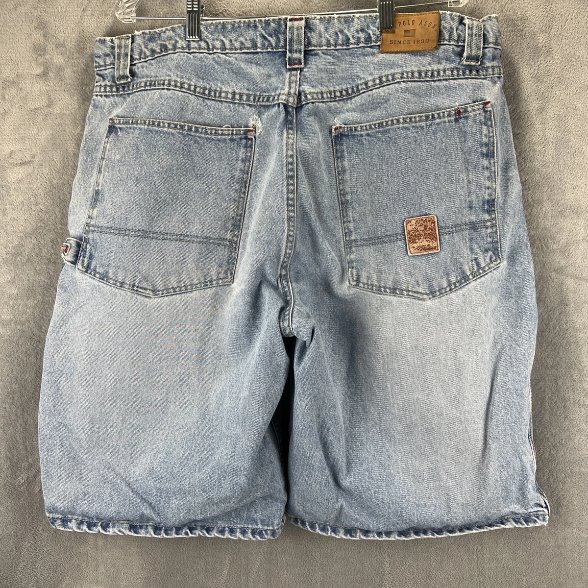 Louis Vuitton Denim Carpenter Shorts Blue Men's - US