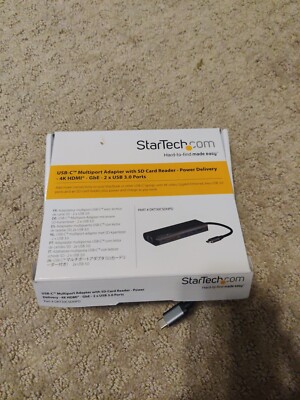 StarTech.com USB C Multiport Adapter - USB-C Travel Dock to 4K HDMI, 3x USB 3.0