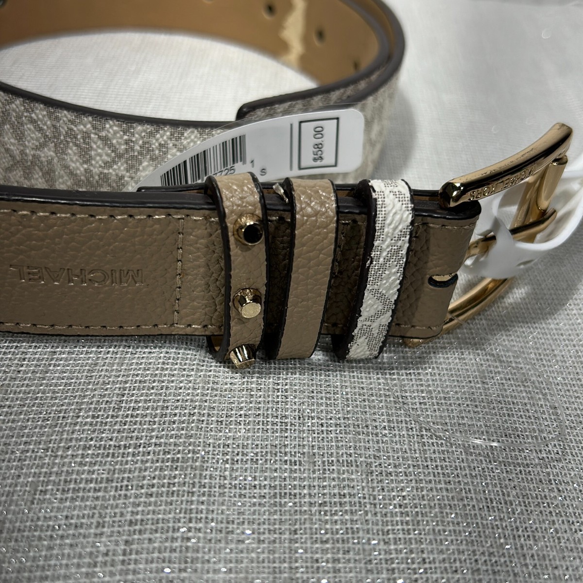 Mk buckle belt hotsell