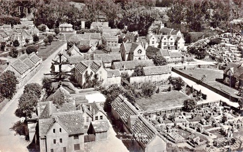 Bourton-on-the-Water Glou UK ~ The Model Village ~ Foto POSTKARTE - Bild 1 von 2