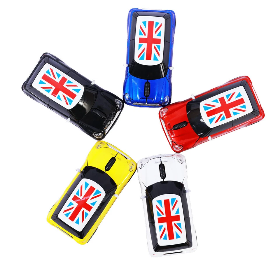 BMW Mini Cooper Car Wireless Mouse Game optical Mice USB for Laptop PC Xmas gift - Image 2 of 4