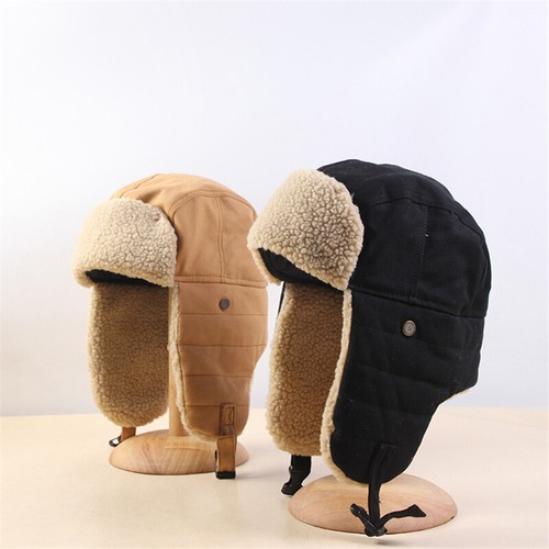 Unisex Colbacchi con Paraorecchie Ushanka Russo Cosacco Fodera Pile Caldo  Spesso | eBay