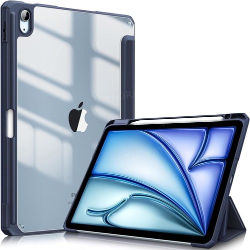 Smart Case For 2025 NEW iPad Air 11" M3/ iPad Pro 11 inch 2024 Clear Back Cover - Picture 30 of 75