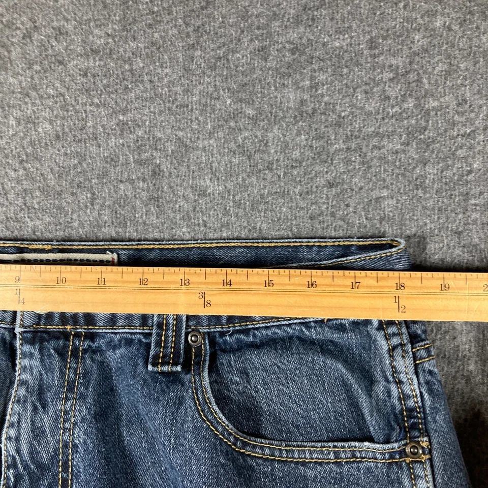 Vintage Y2K U.S. Polo Assn. Baggy Wide Leg Jeans Mens 38X30(fits 36X27 - Image 3 of 4