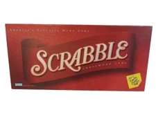 Parker Brothers Scrabble Crossword Table Word Game 2001 Complete Ages 8 And Up
