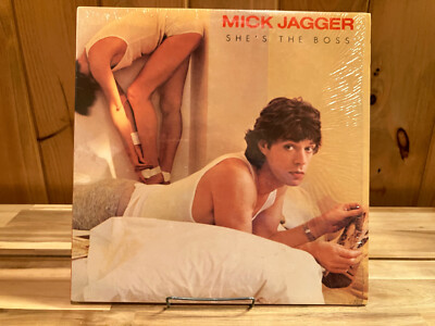 MICK JAGGER - SHE'S THE BOSS vinyl record lp 1985 CBS ROCK
