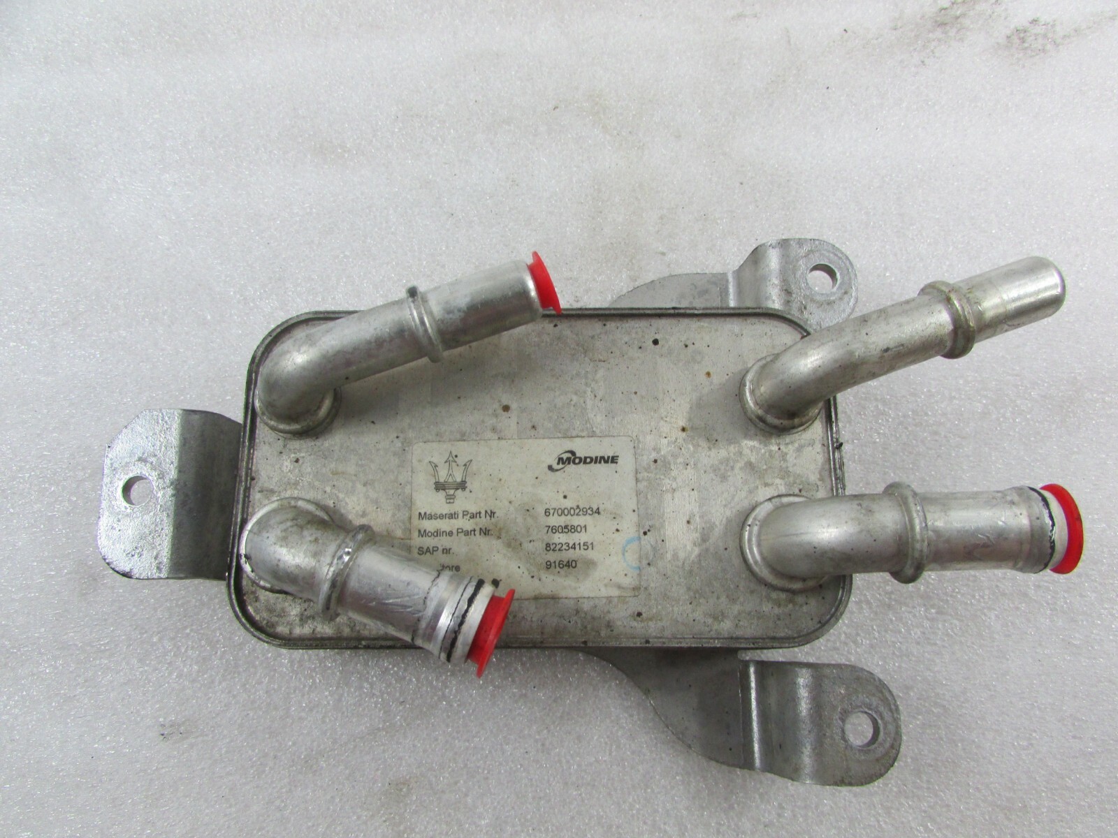 2015 Maserati Ghibli, Transmission Oil Cooler, Used P/N 670002934