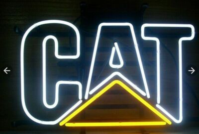 New Caterpillar Cat Neon Light Sign 14''x10'' Beer Gift Lamp Bar Artwork Glass
