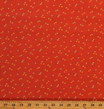Cotton Seasonal Basics Pumpkins Food Fall Orange Fabric Print by Yard D509.49