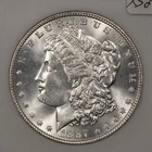 1887 $1 Morgan Silver Dollar - Better Date - NGC MS 65 - SKU-X5282