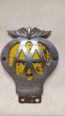 alte Auto Plakette - AA Automobile Association - Auto badge