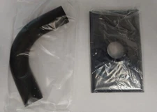 Tuzio ICO Bath Tuzio Sorano Towel Warmer Cover Plate, Pipe Tube, Fixing