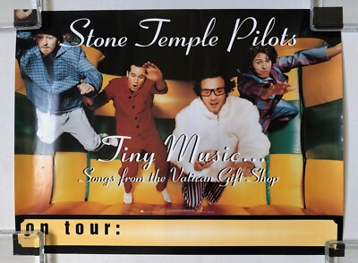 STONE TEMPLE PILOTS Tiny MusicSongs 1996 US PROMO POSTER Tour