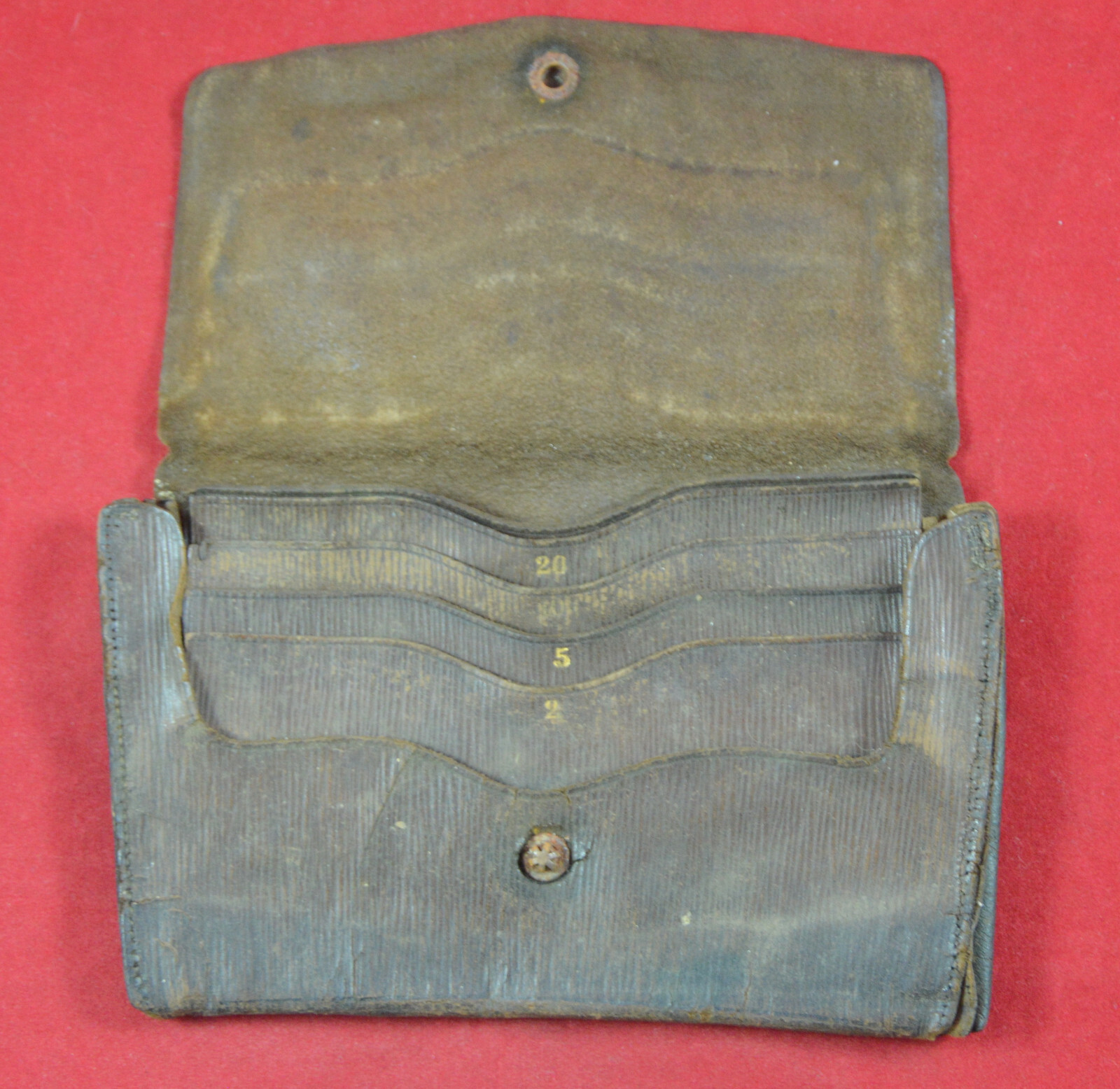 GERMAN WW2 WEHRMACHT SOLDIER LEATHER CASE WALLET PROTECTIVE COVER FOR