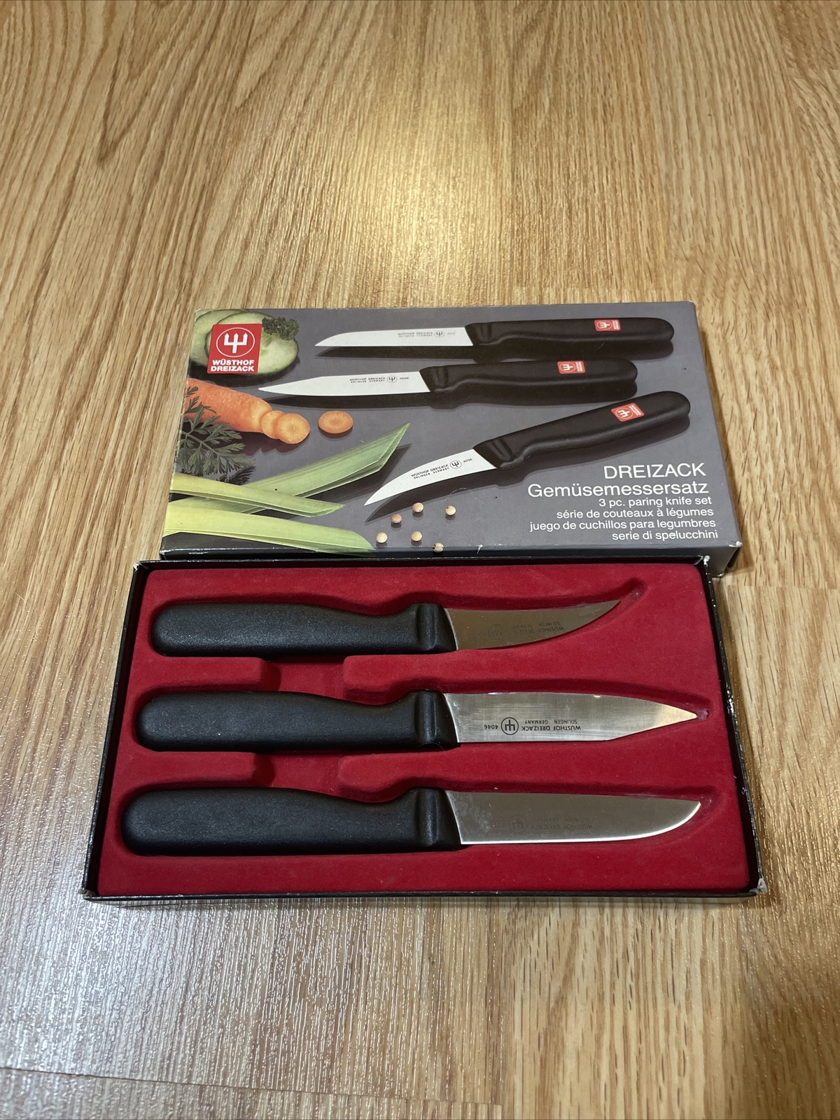 wusthof knife set & Sharpener eBay