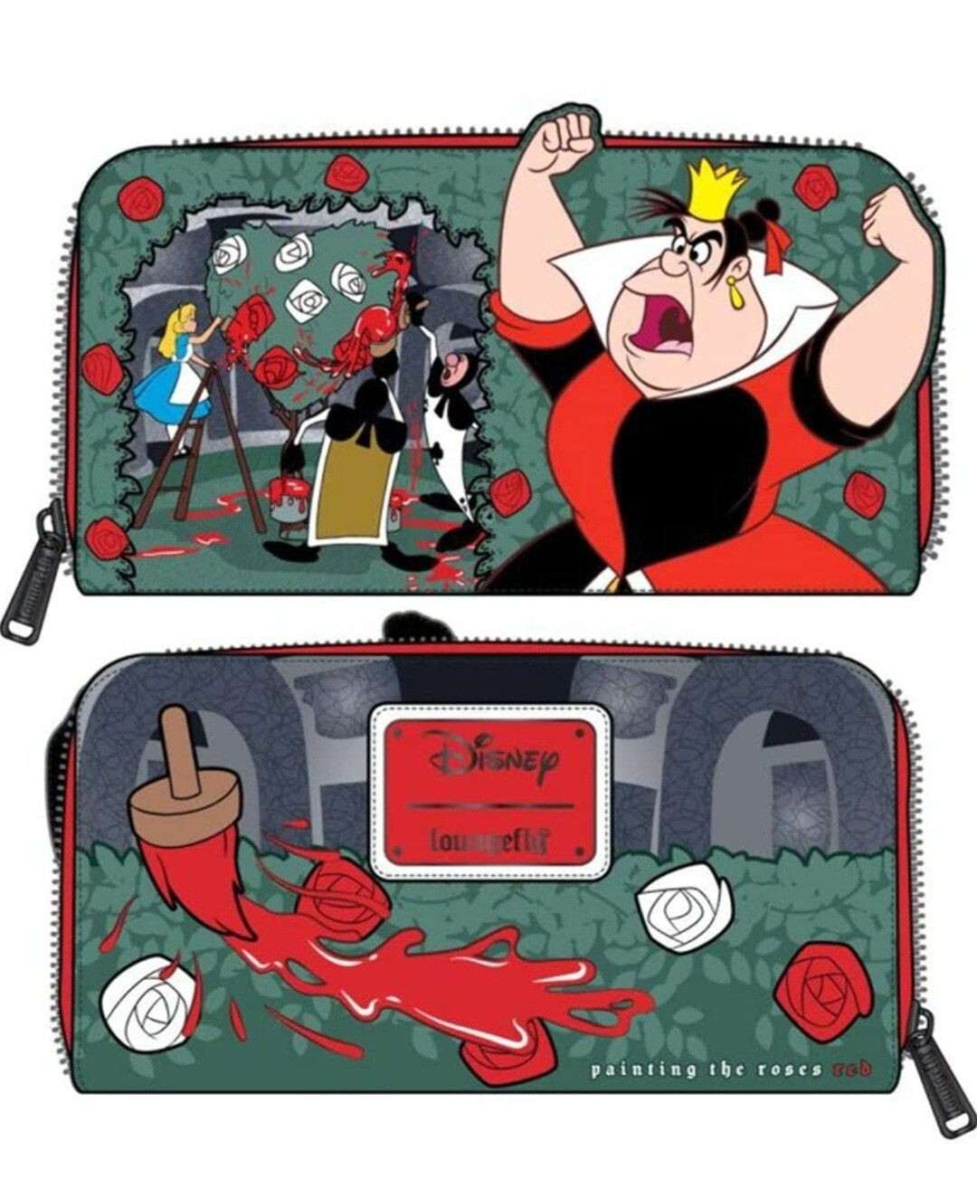 Snow White Loungefly Queen Of Hearts Wallet NWT DISNEY LOUNGEFLY