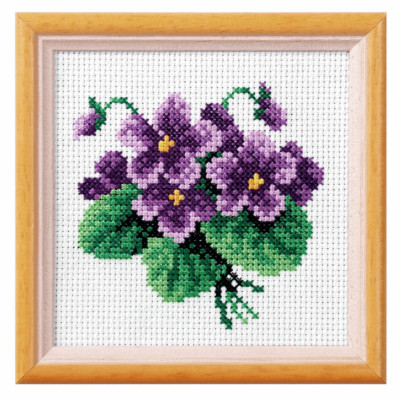 Orchidea Cross Stitch Kit: Viola