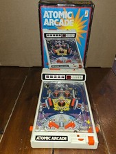 Flipper de table vintage marque Tomy Atomic Arcade Pinball 1979 Machine 
