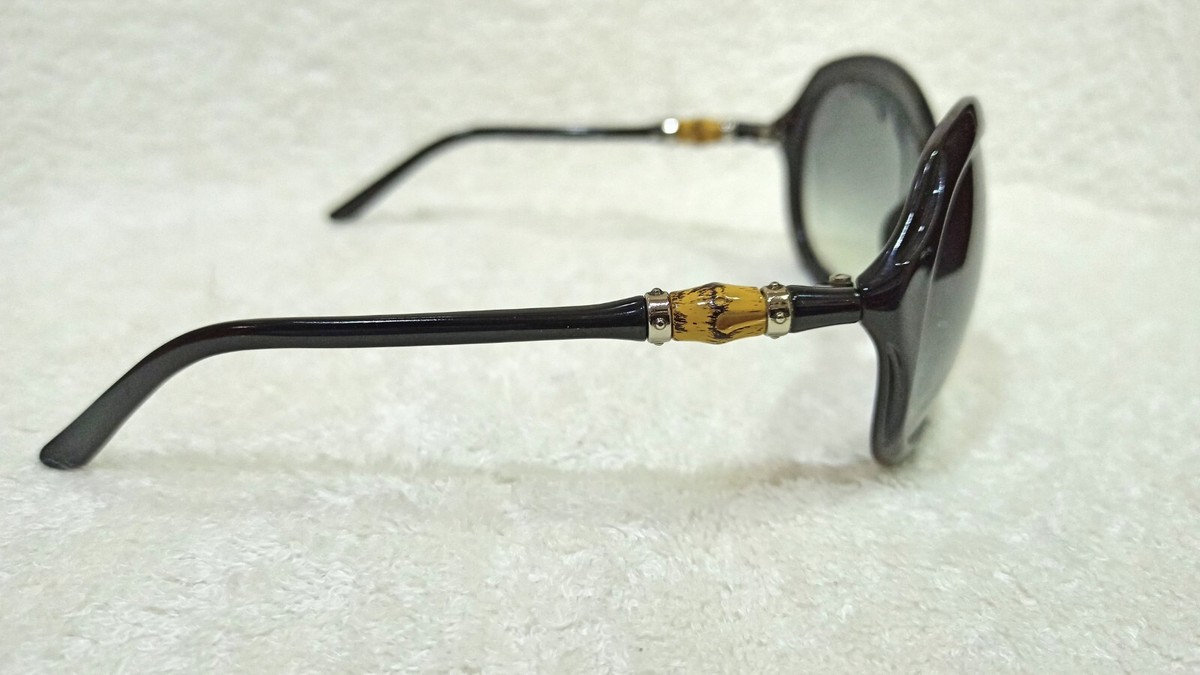 GUCCI GG 3130/S Round Gradient Sunglasses Bamboo Elemnts | eBay
