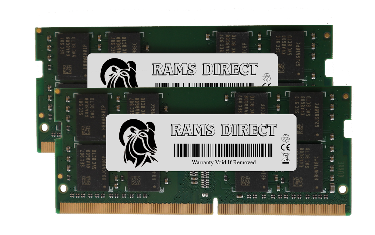 RAMS_DIRECT 32GB 2x 16GB DDR4 3200 MHz Laptop PC4-25600 NonECC